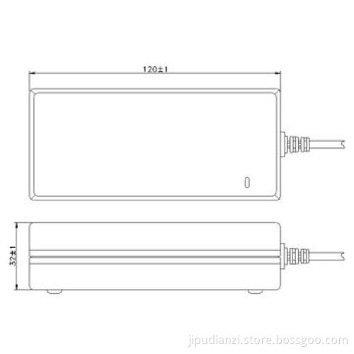 12V 3.5A Switching power supply, lightweight and compact design